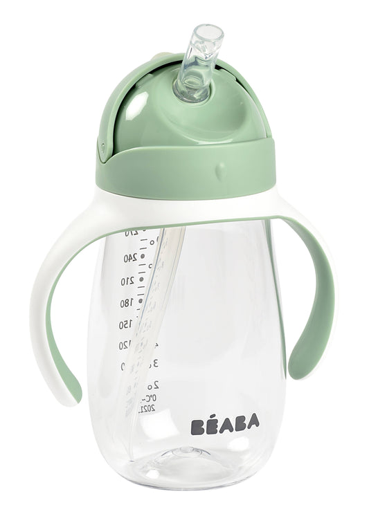 BEABA Straw Sippy Cup - Sage