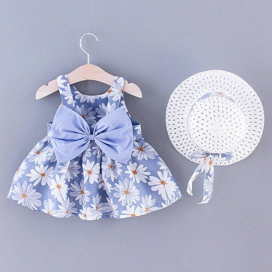 Baby Girl Daisy Floral Tank Dress