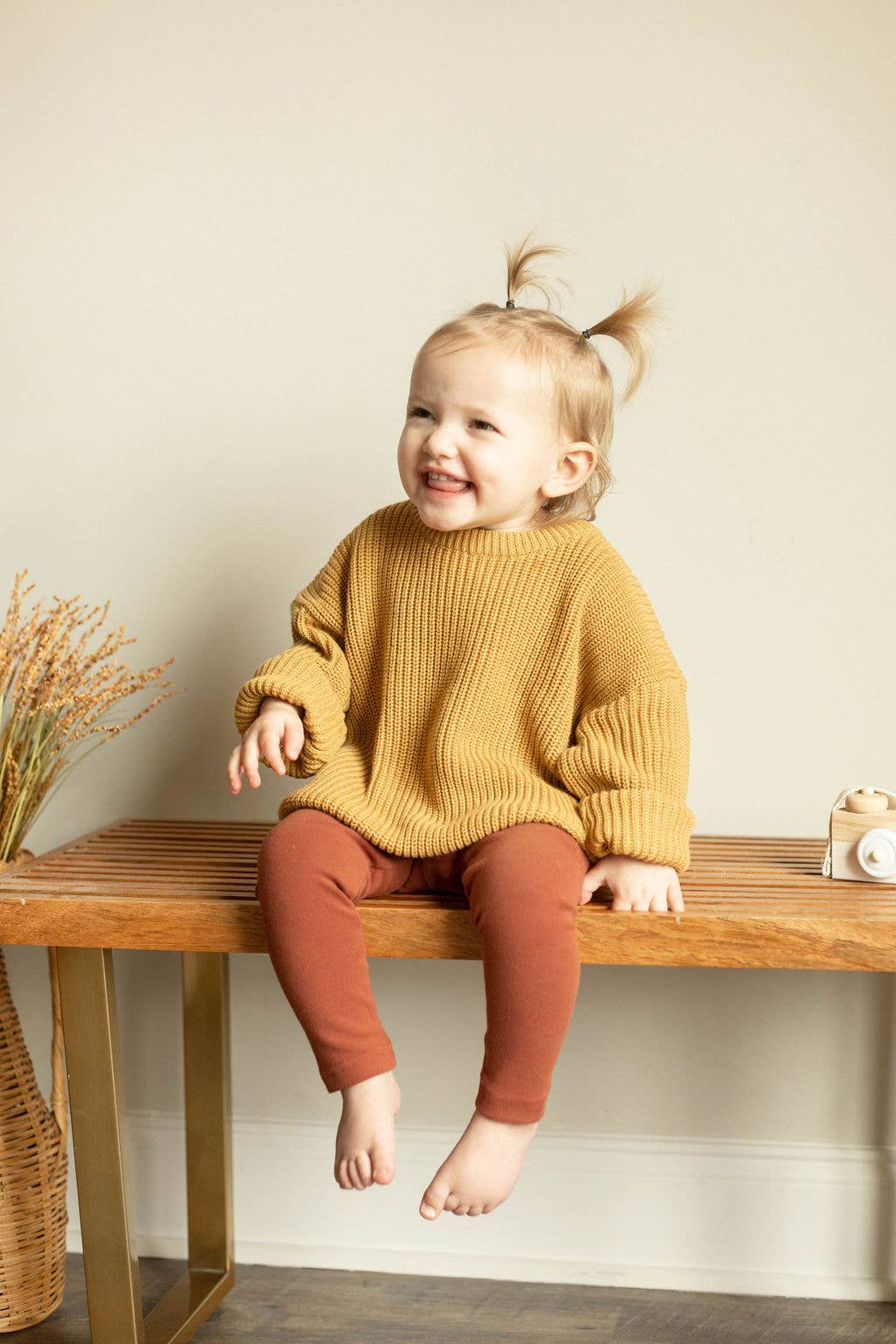 Baby Sweater Organic knit toddler/kids-oversized clothes