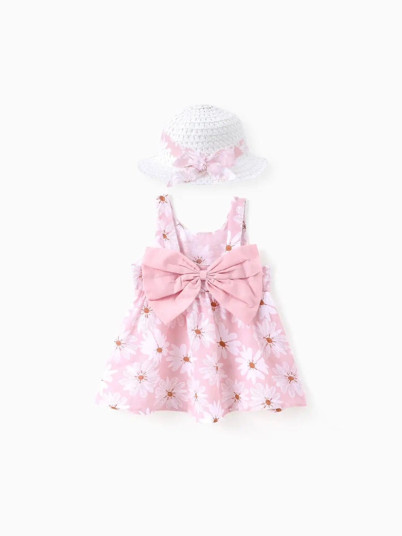 Baby Girl Daisy Floral Tank Dress