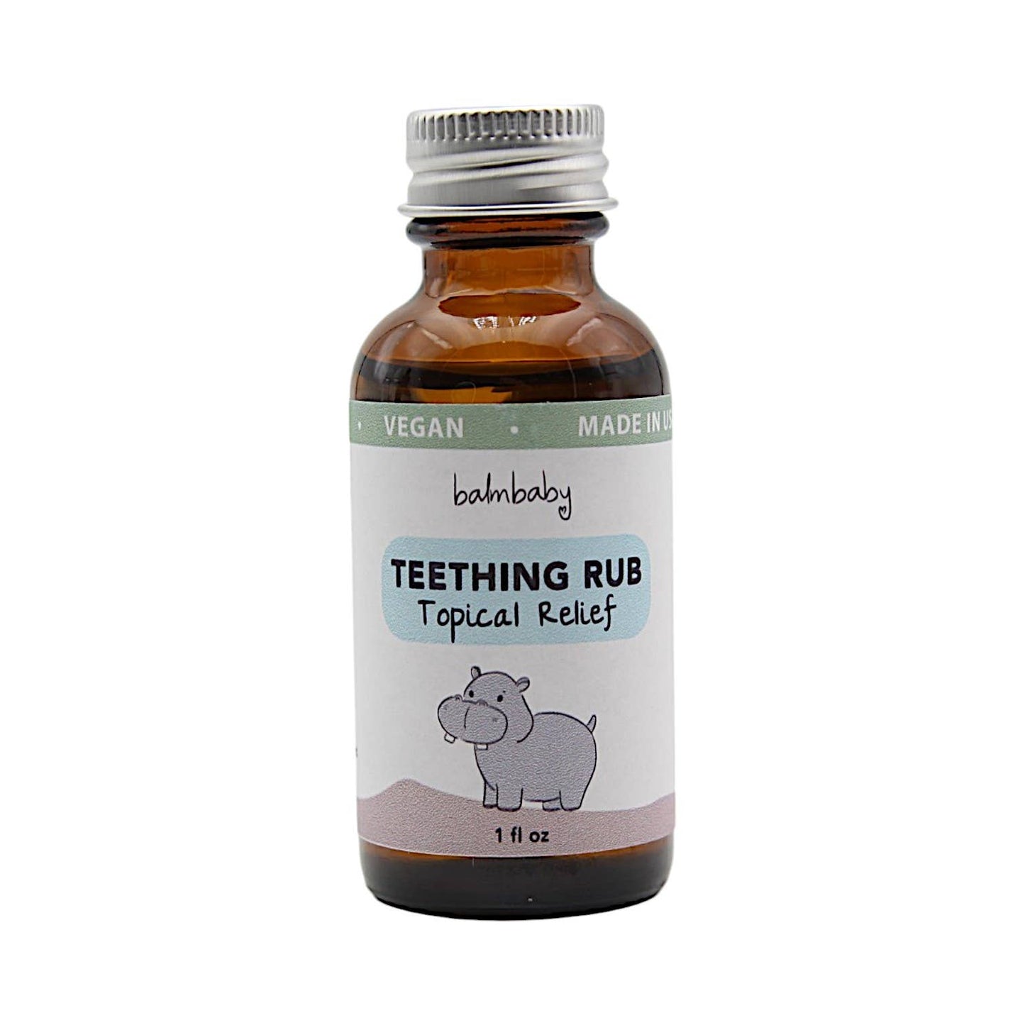 Balm Baby - Teething RUB 1oz. - ALL Natural TOPICAL Relief