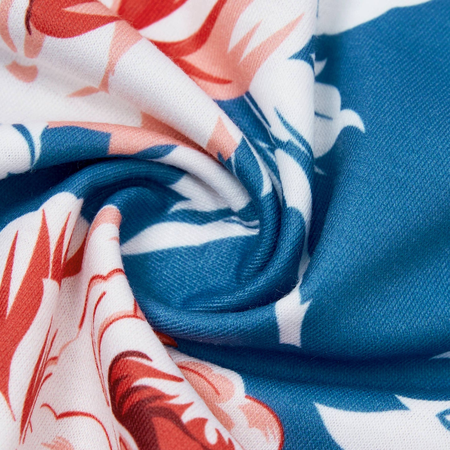 Mommy and MeTropical Plants Floral Girl Dress Casual Outfit