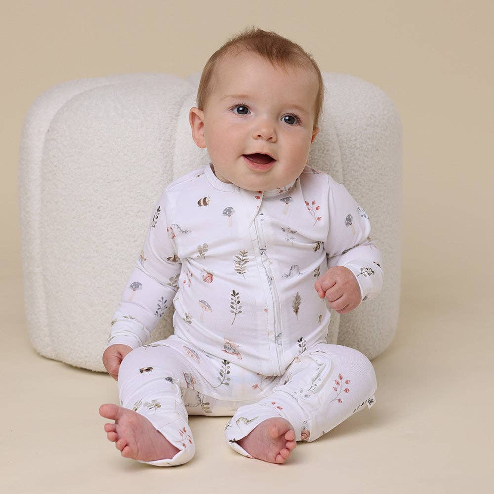 Garden Friends Organic Snugglesuit Convertible Romper