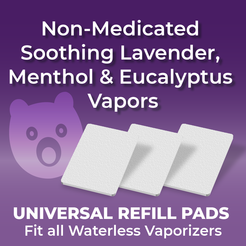 Kids Relief Plug-in Waterless Vaporizer + 5 Refill Pads