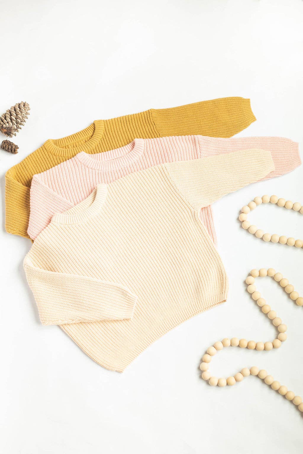Baby Sweater Organic knit toddler/kids-oversized clothes