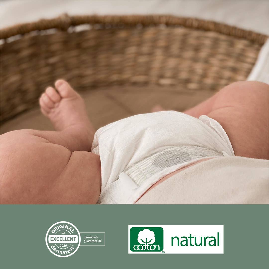 Plant based USA Cotton Eco Diaper Size 4 Toddler 22-33lb