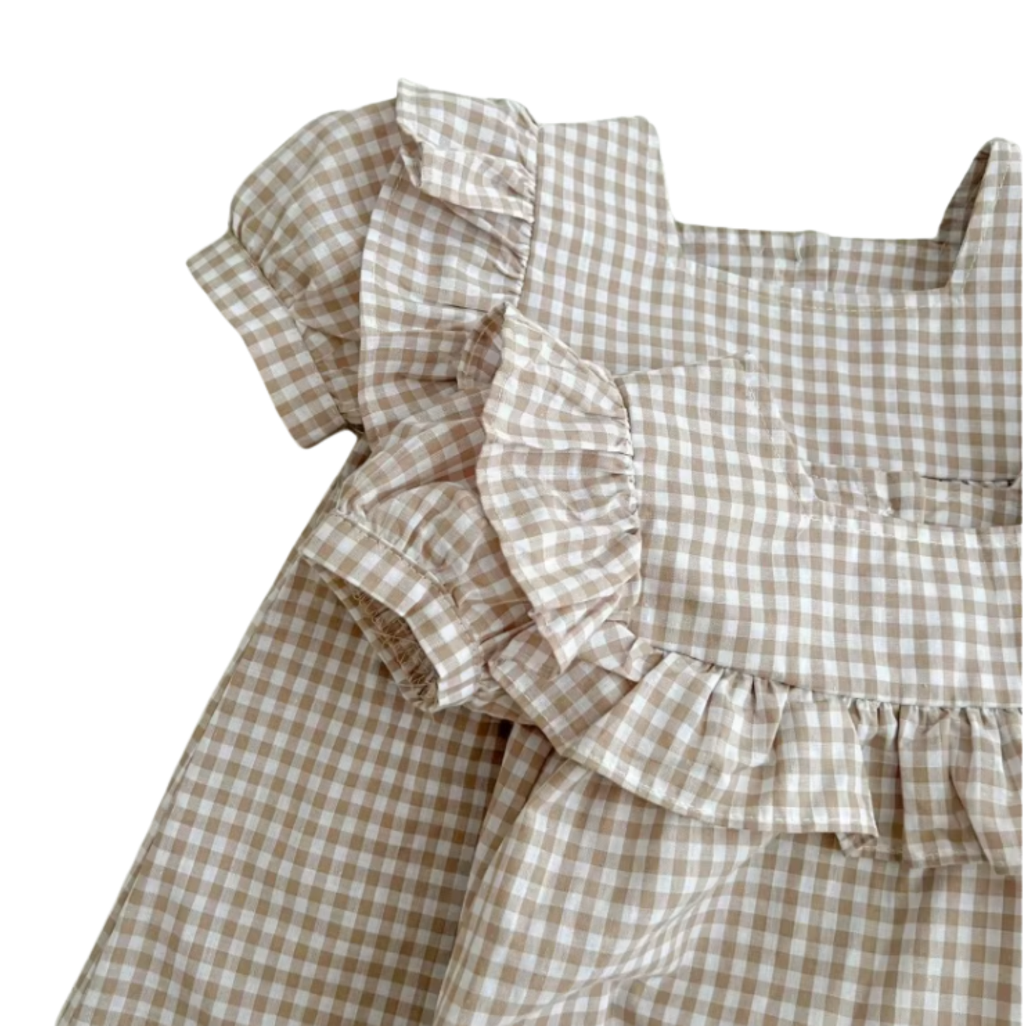 Penny Gingham Romper