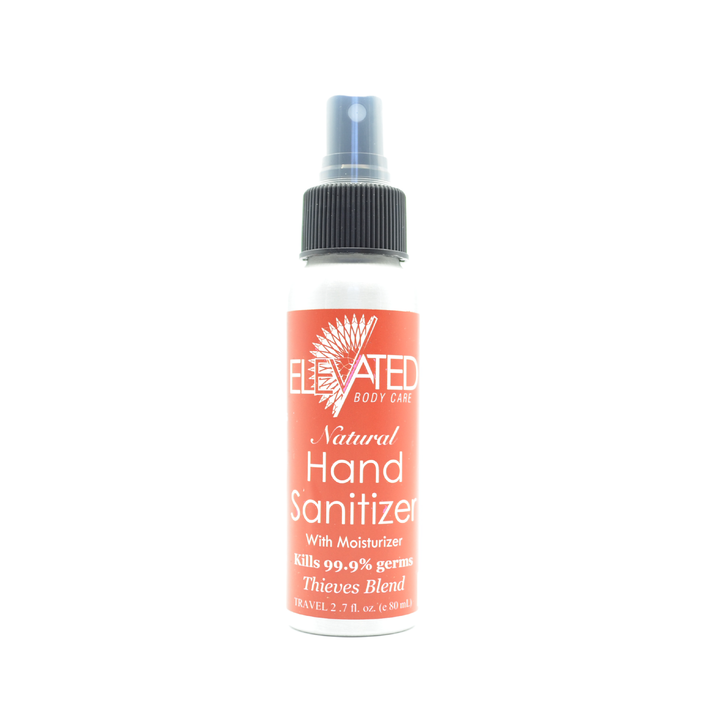 ELEVATED - Natural Hand Sanitizer - with moisturizer; Choose