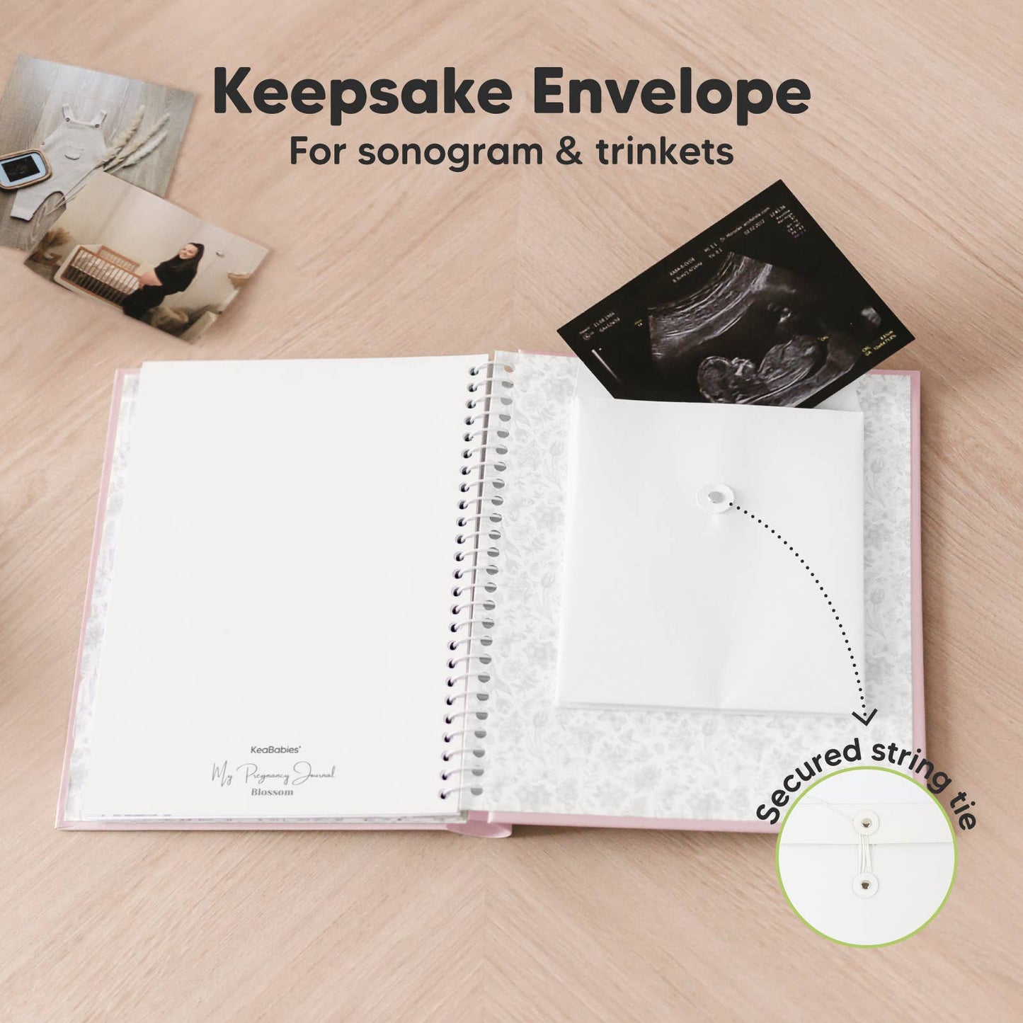 Blossom Pregnancy Journal Book for First Time Mom