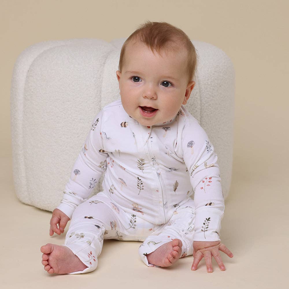 Garden Friends Organic Snugglesuit Convertible Romper