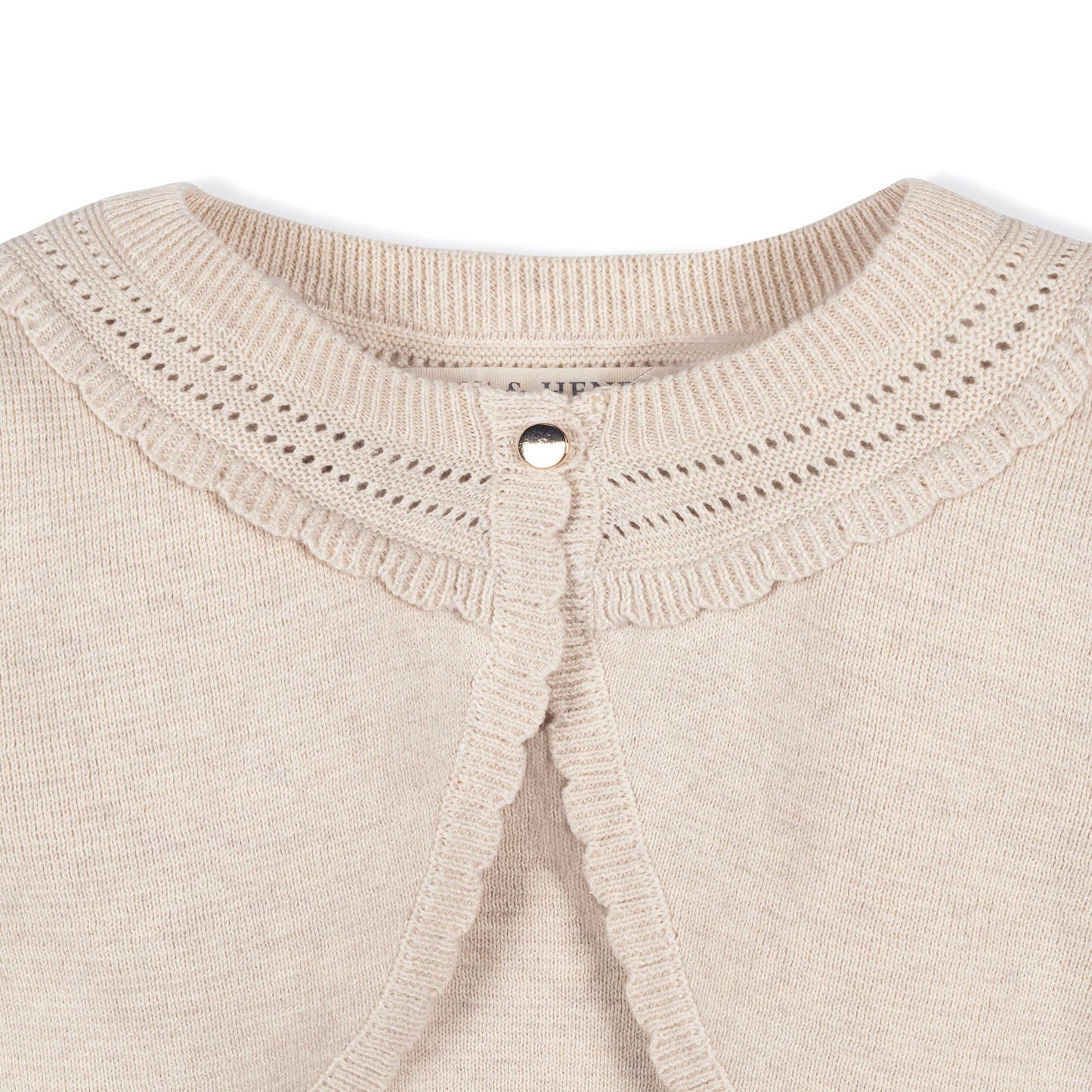 Organic Cropped Special Cardigan