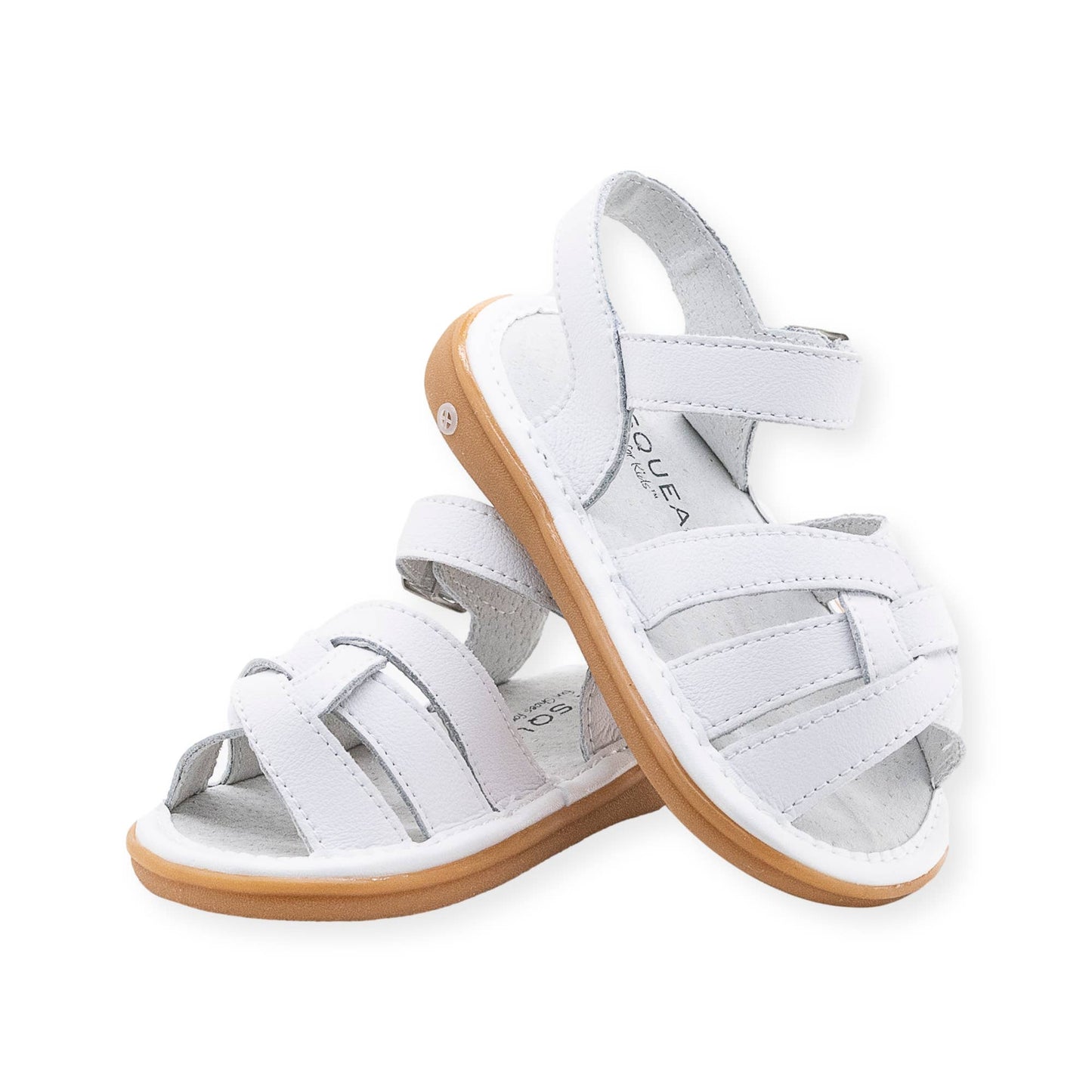 Emma White Sandal