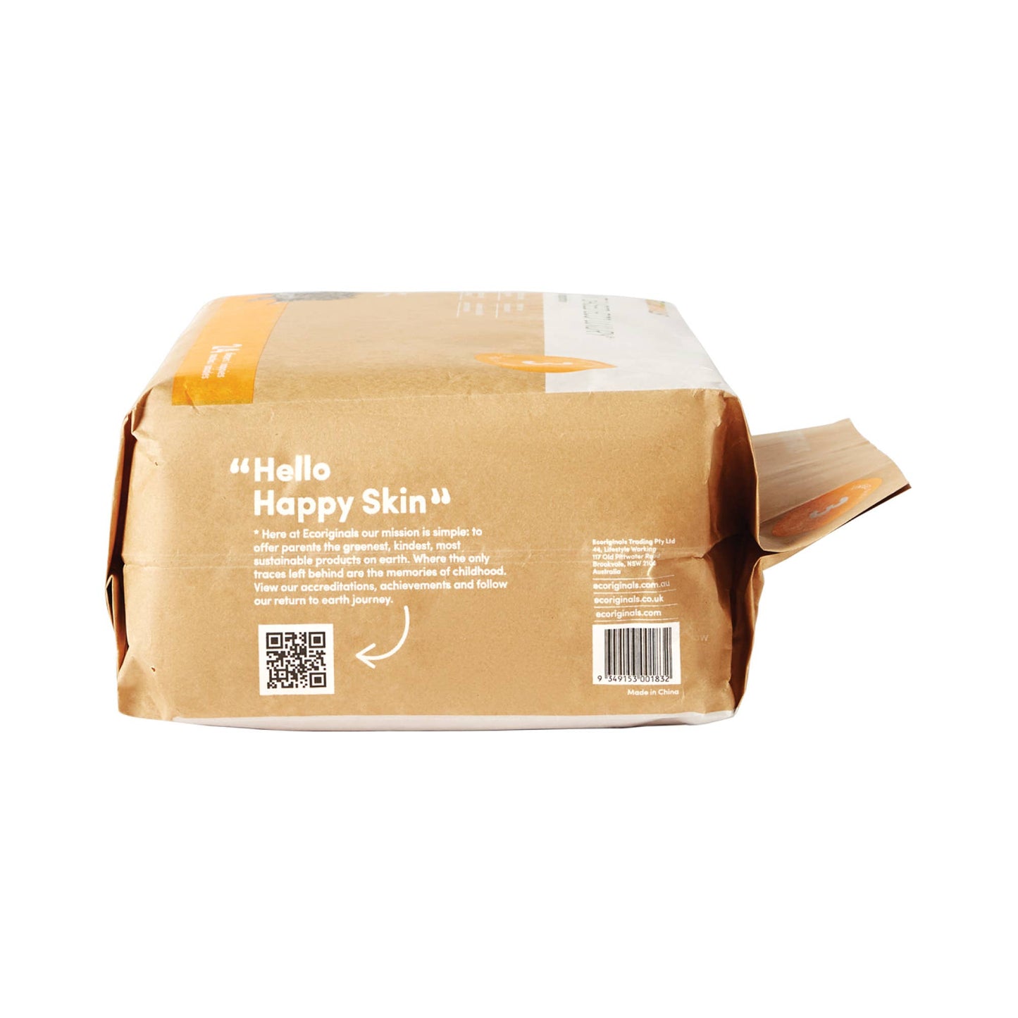 Plant based USA Cotton Eco Diaper Size 3 Crawler 15-26lb