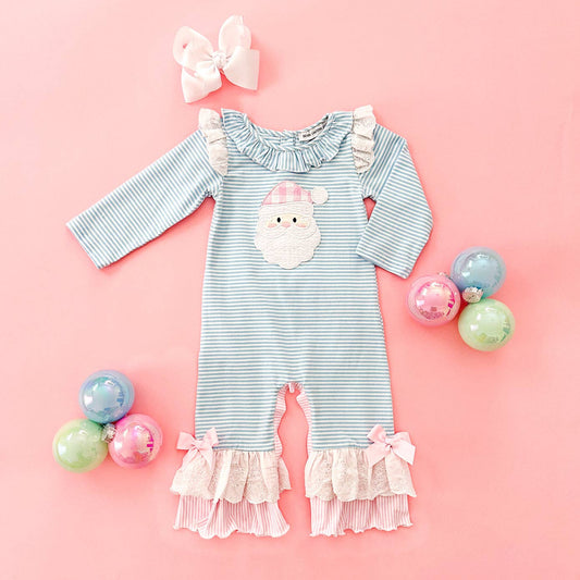 Girls Christmas Santa Romper