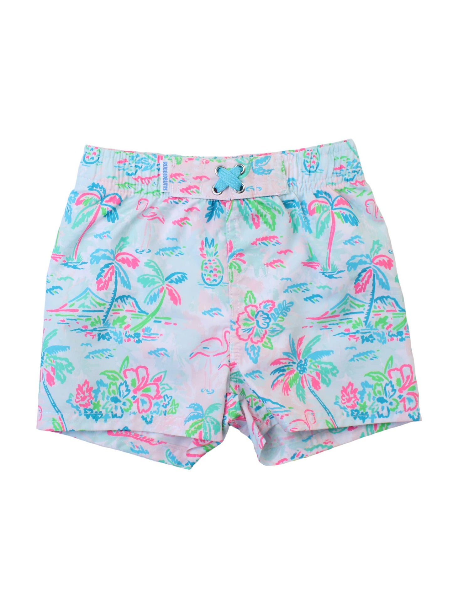 Boys Tropical Resort Swim Trunks