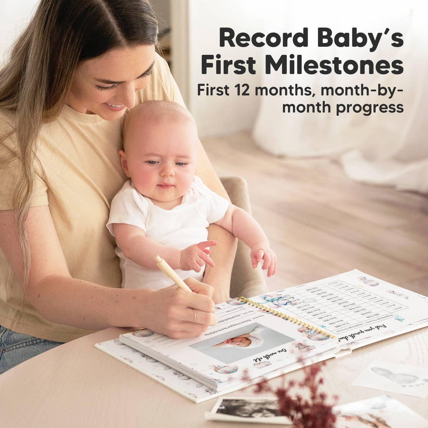 KeaBabies Baby First Years Memory Book