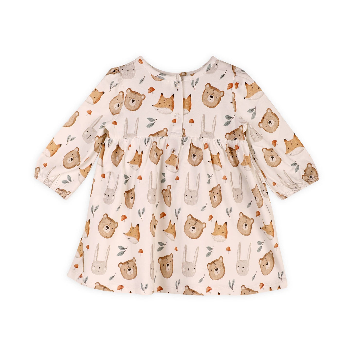 Forest Animals Baby Dress & Legging Set (Organic Jersey)