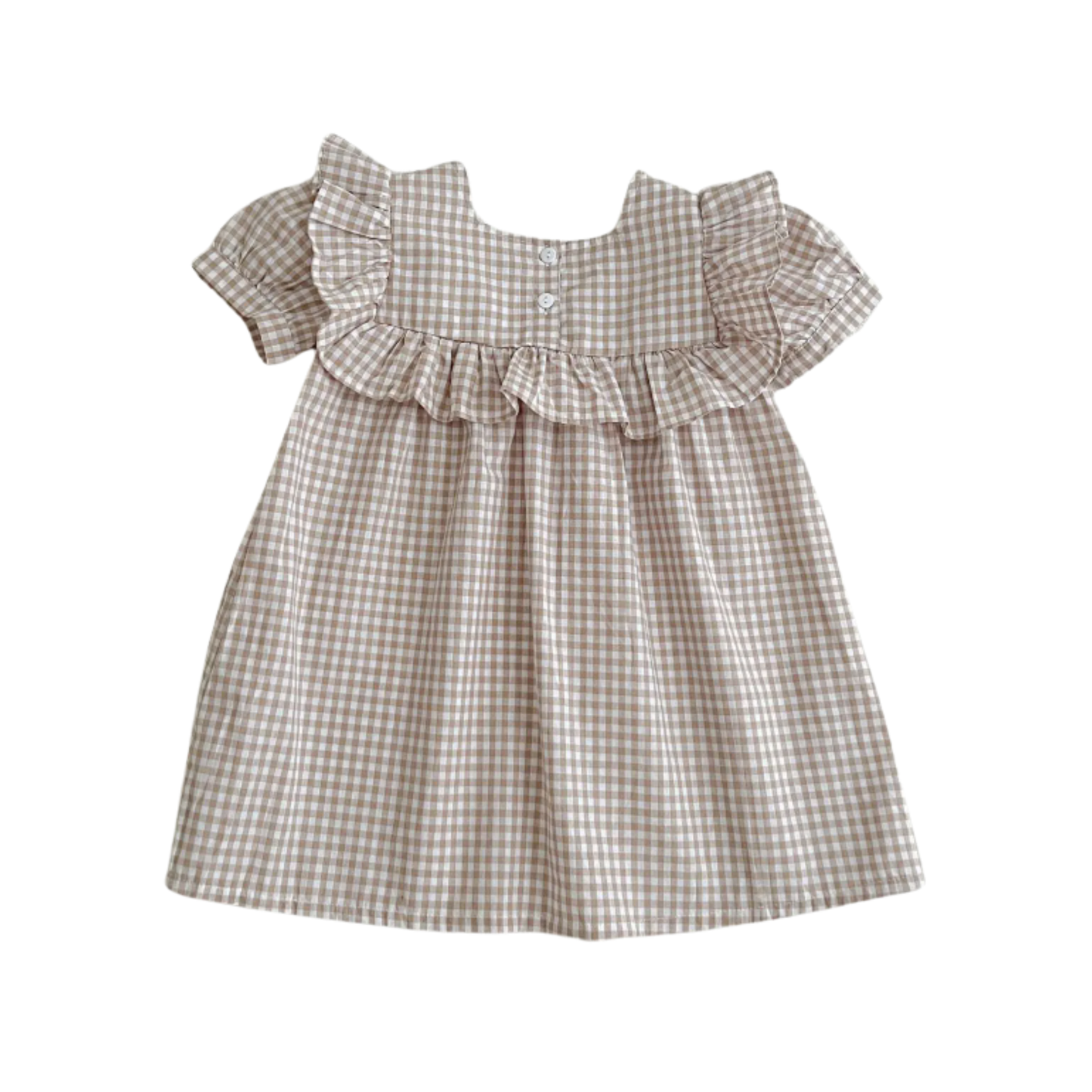 Penny Gingham Short Sleeve Dress
