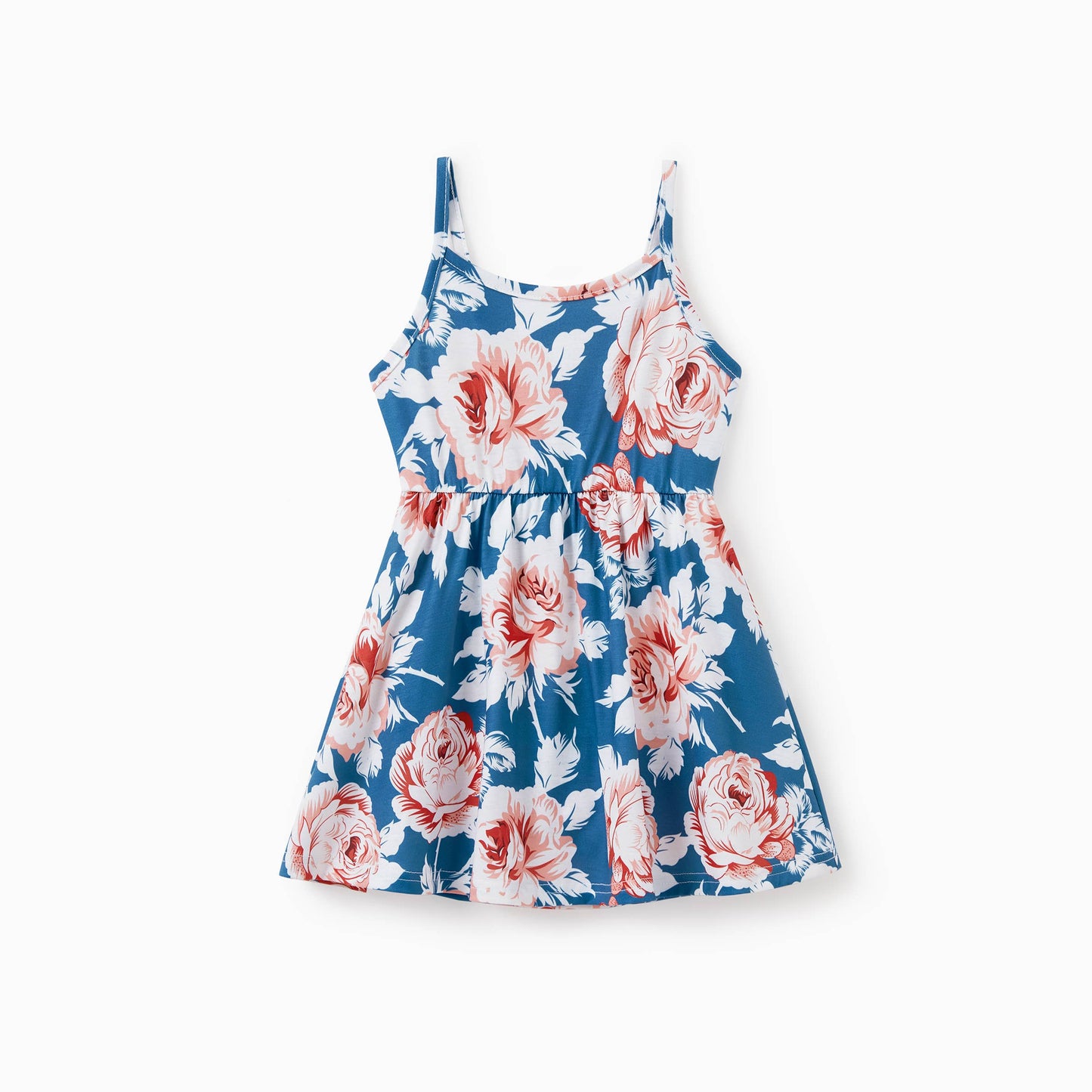 Mommy and MeTropical Plants Floral Girl Dress Casual Outfit
