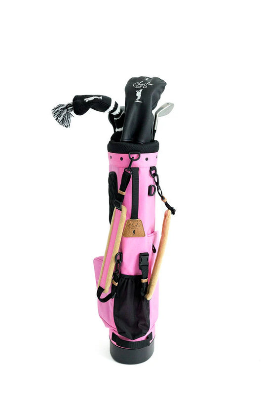 Junior Golf Club Set & Bag - Pink