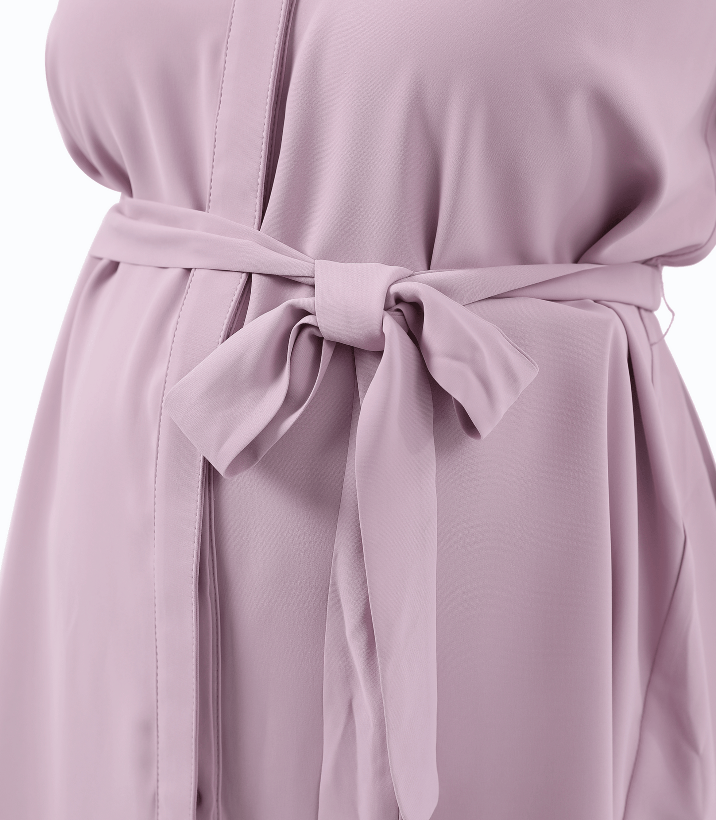 V-Neck Sleeveless Tie Front Maternity Blouse