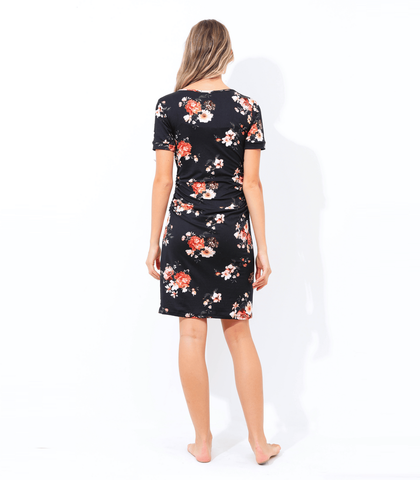 Ribbed Maternity Dress