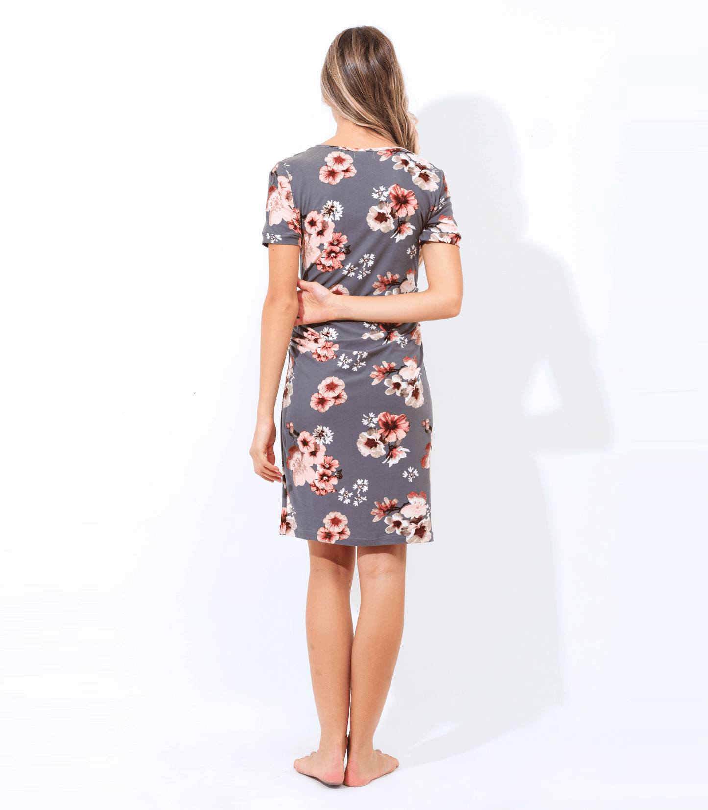 Ribbed Maternity Dress