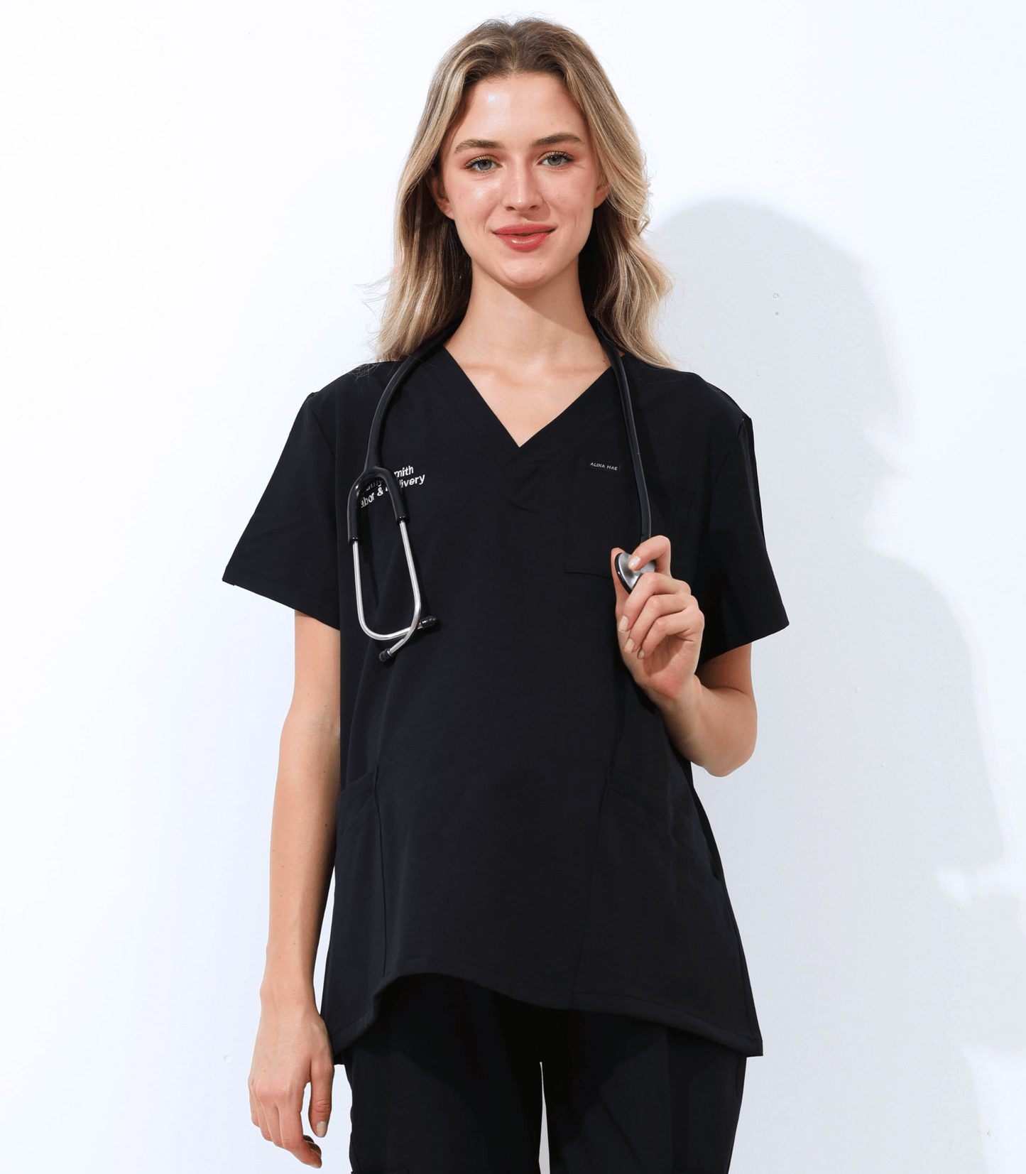 Mae Scrub Top