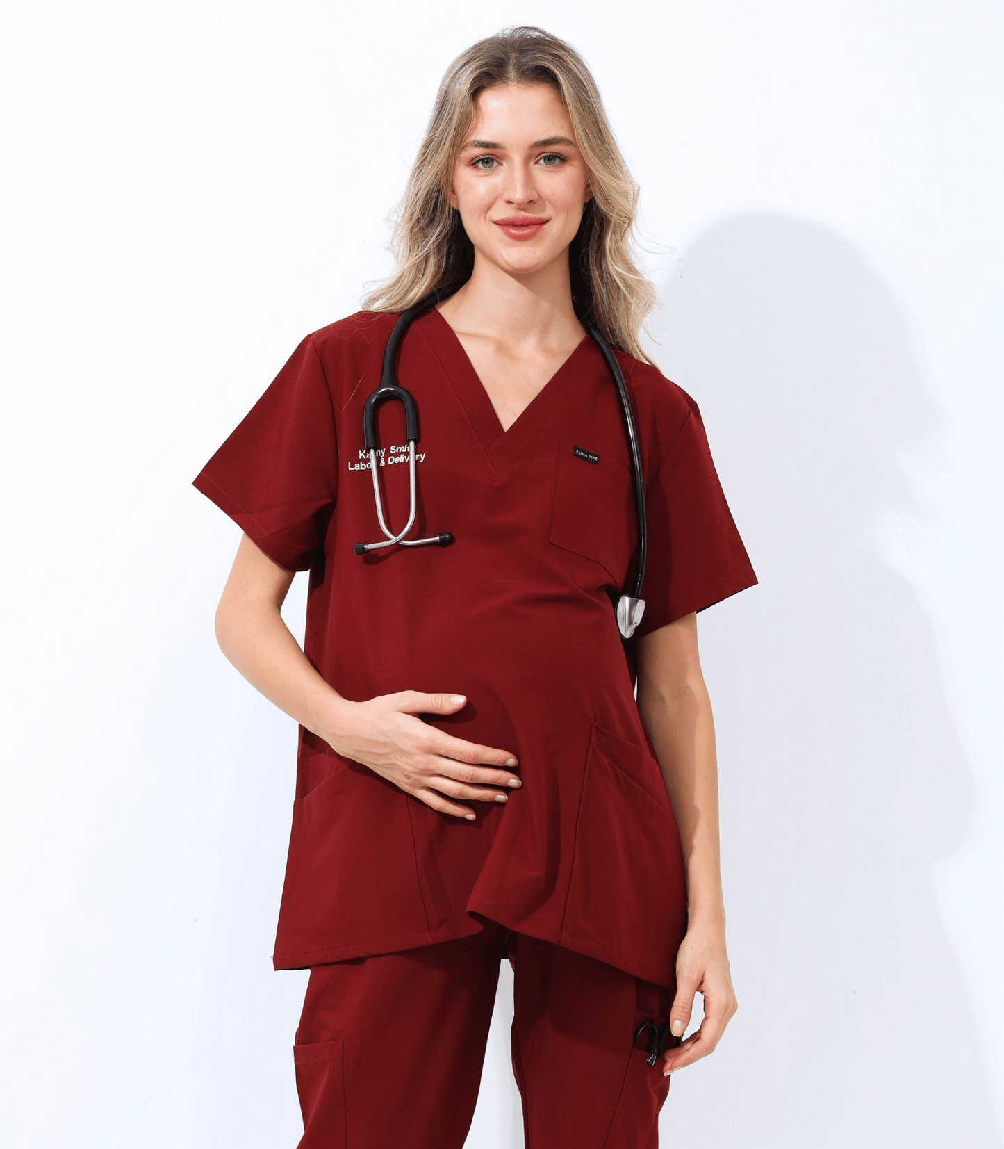 Mae Scrub Top