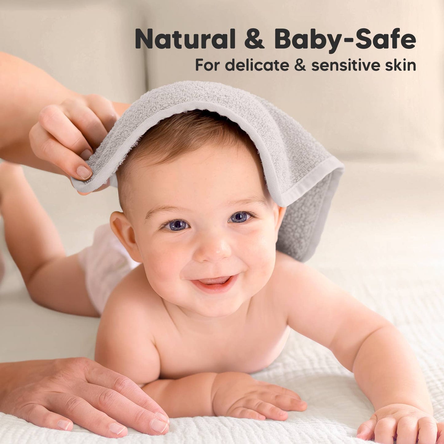 6-Pack Baby Wash Cloths