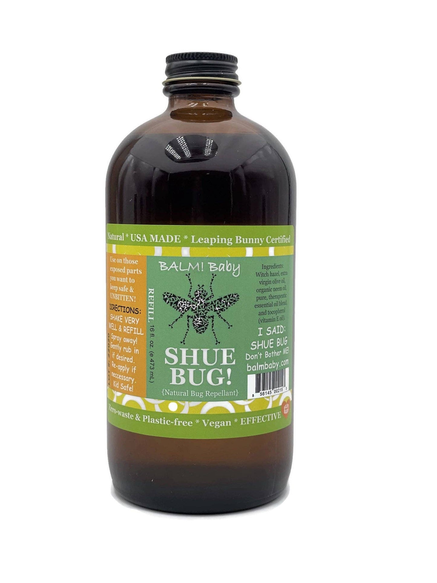 Balm Baby - SHEW BUG! Natural Bug Spray- Refills & BULK