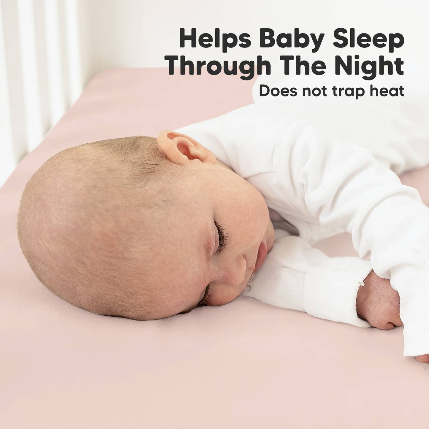 2-pack Organic Cotton Fitted Crib Sheet