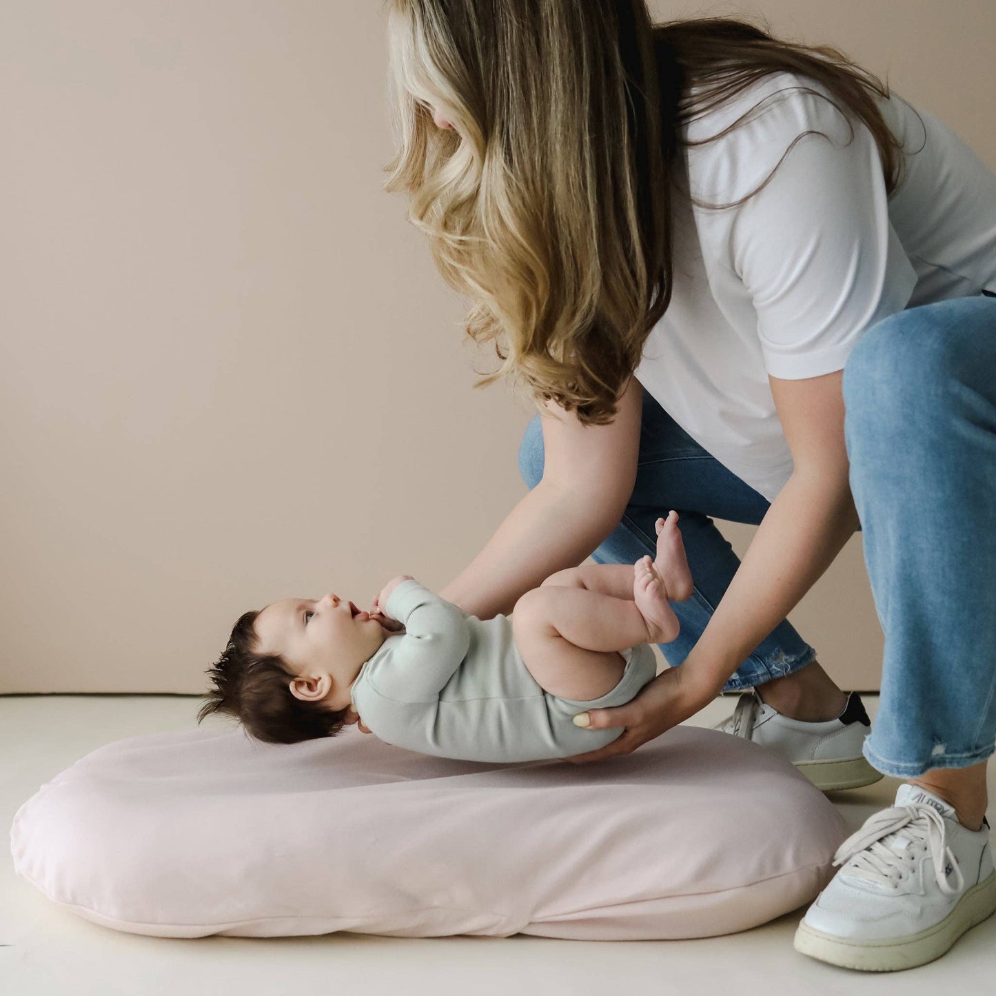 Infant Lounger Cover | Petal