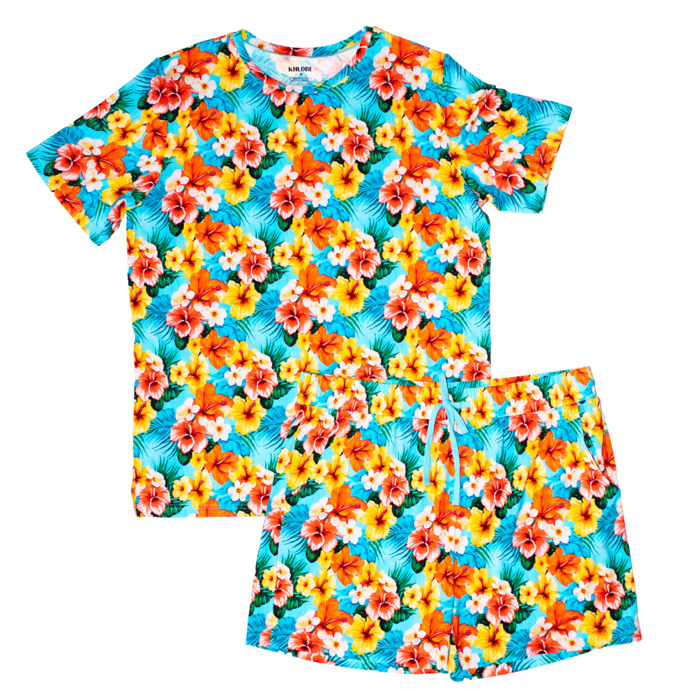 Crew Neck Short Pajamas