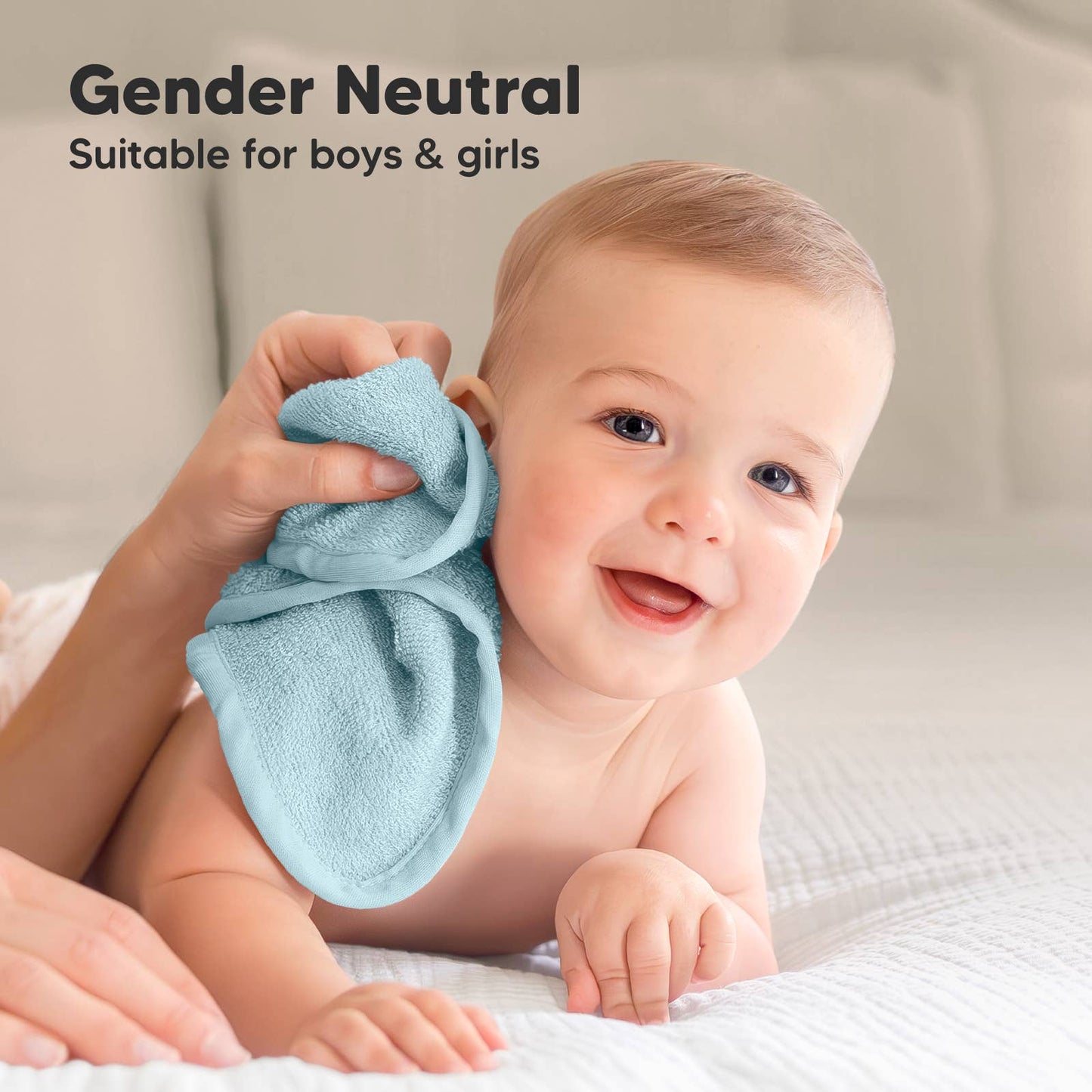 6-Pack Baby Wash Cloths