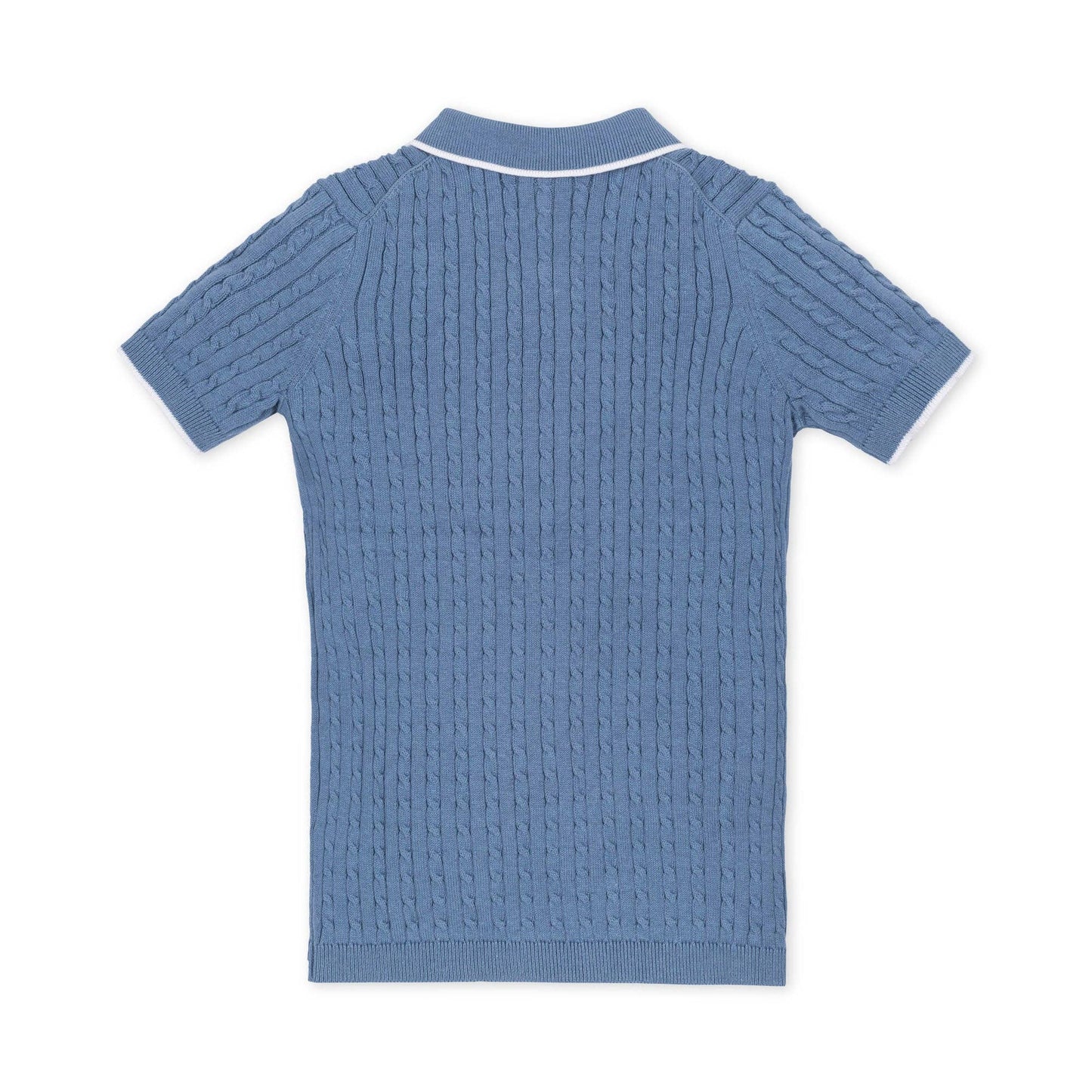 Organic Short Sleeve Sweater Polo