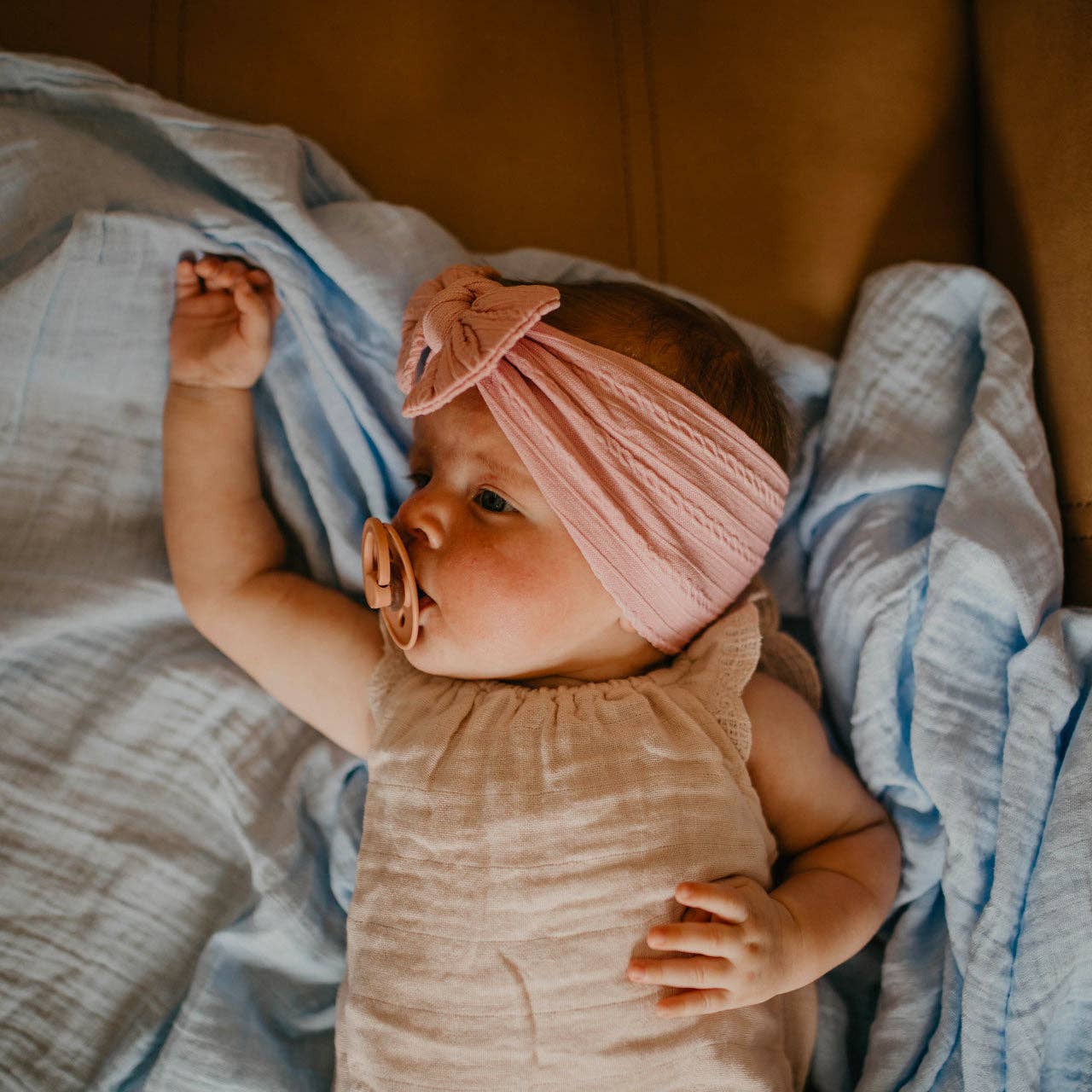 Matilda - Cable Knit Knotted Headbands - Single