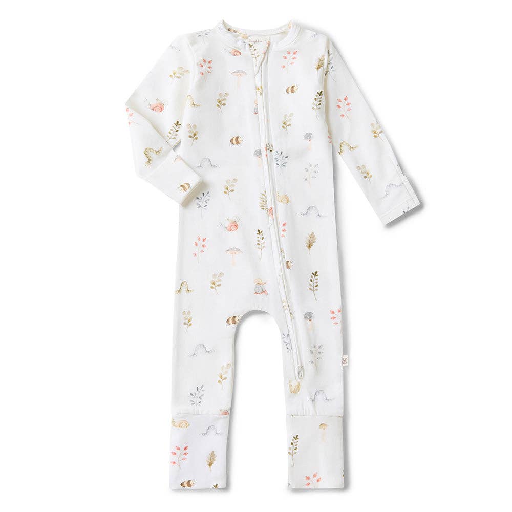 Garden Friends Organic Snugglesuit Convertible Romper