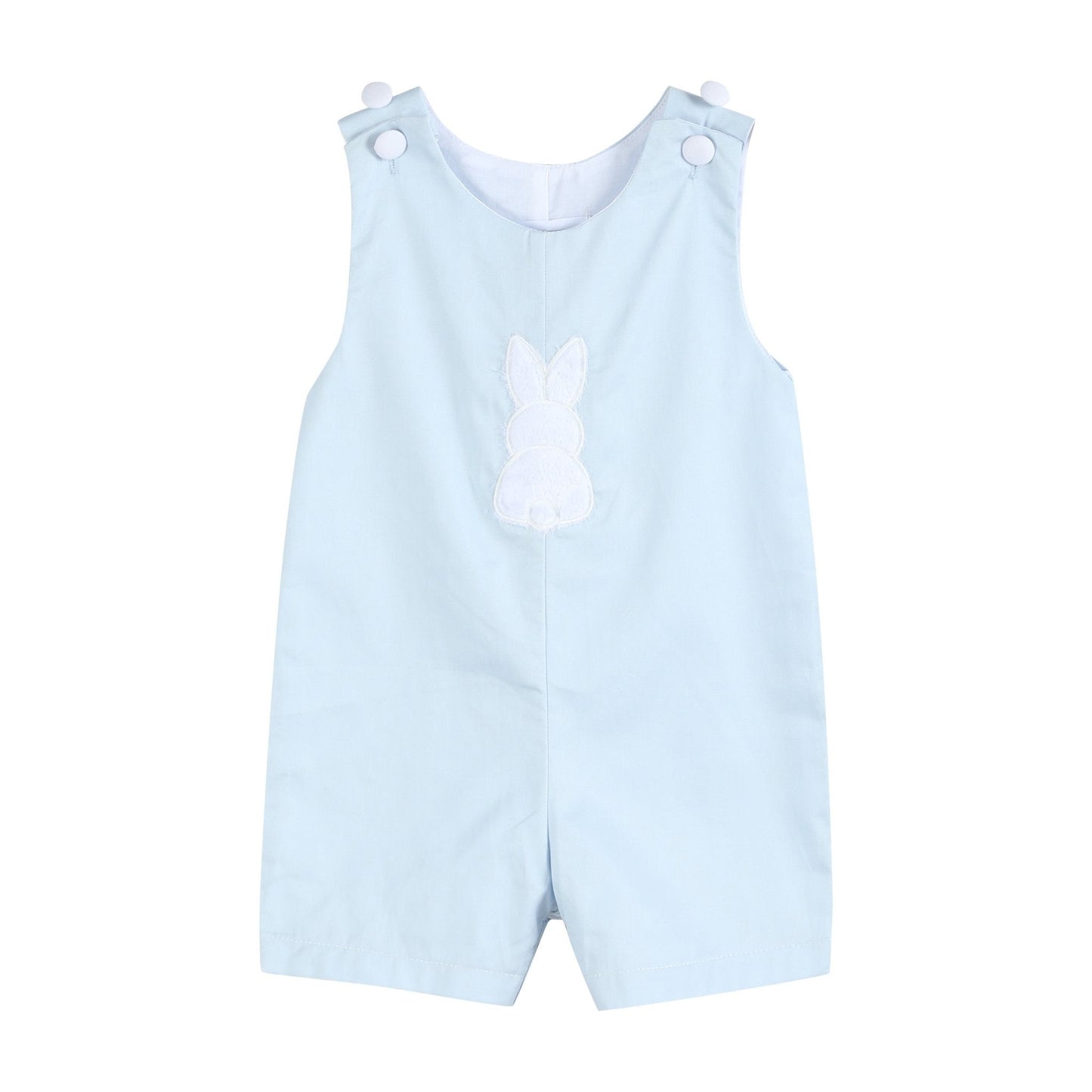 Blue Fuzzy Bunny Overalls