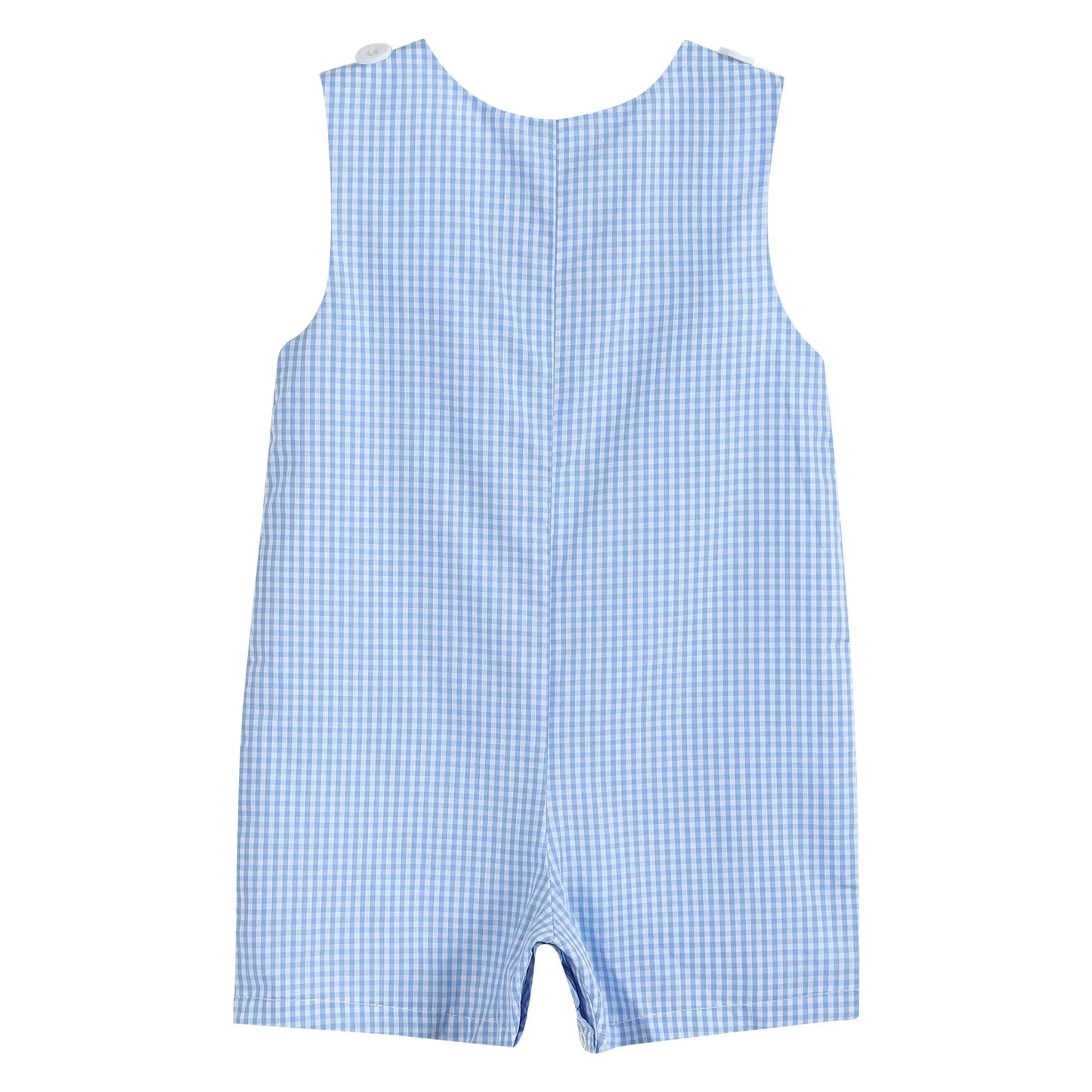 Blue Gingham Golf Hole Shortall