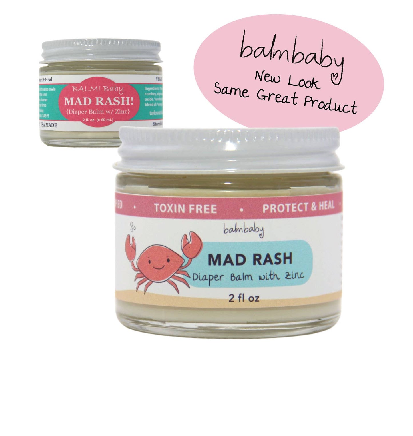 Balm Baby - MAD RASH Diaper Balm & ALL purpose skin aid w/