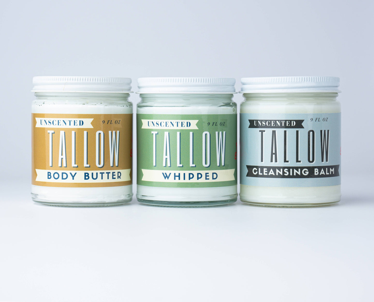 Unscented Whipped Tallow Moisturizer | 100% Natural Skincare