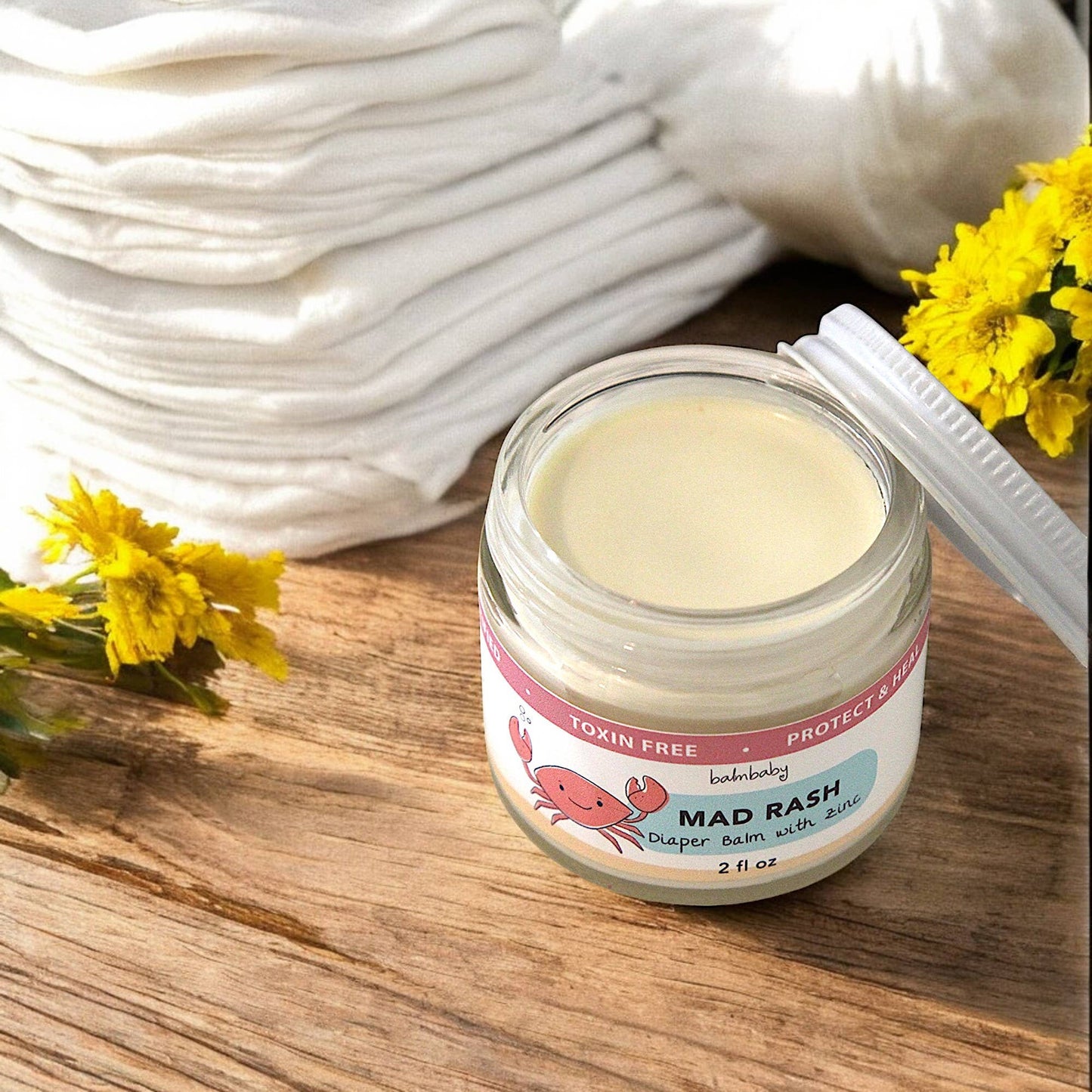 Balm Baby - MAD RASH Diaper Balm & ALL purpose skin aid w/