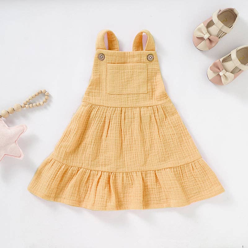 Organic Cotton Muslin Baby Dress