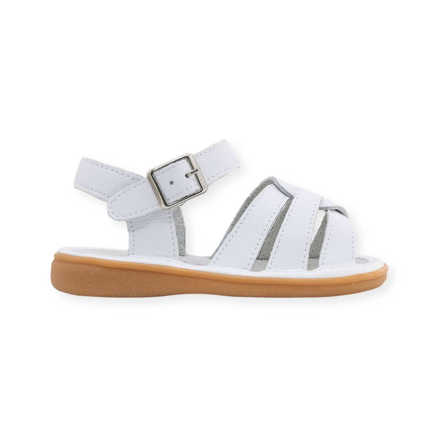 Emma White Sandal