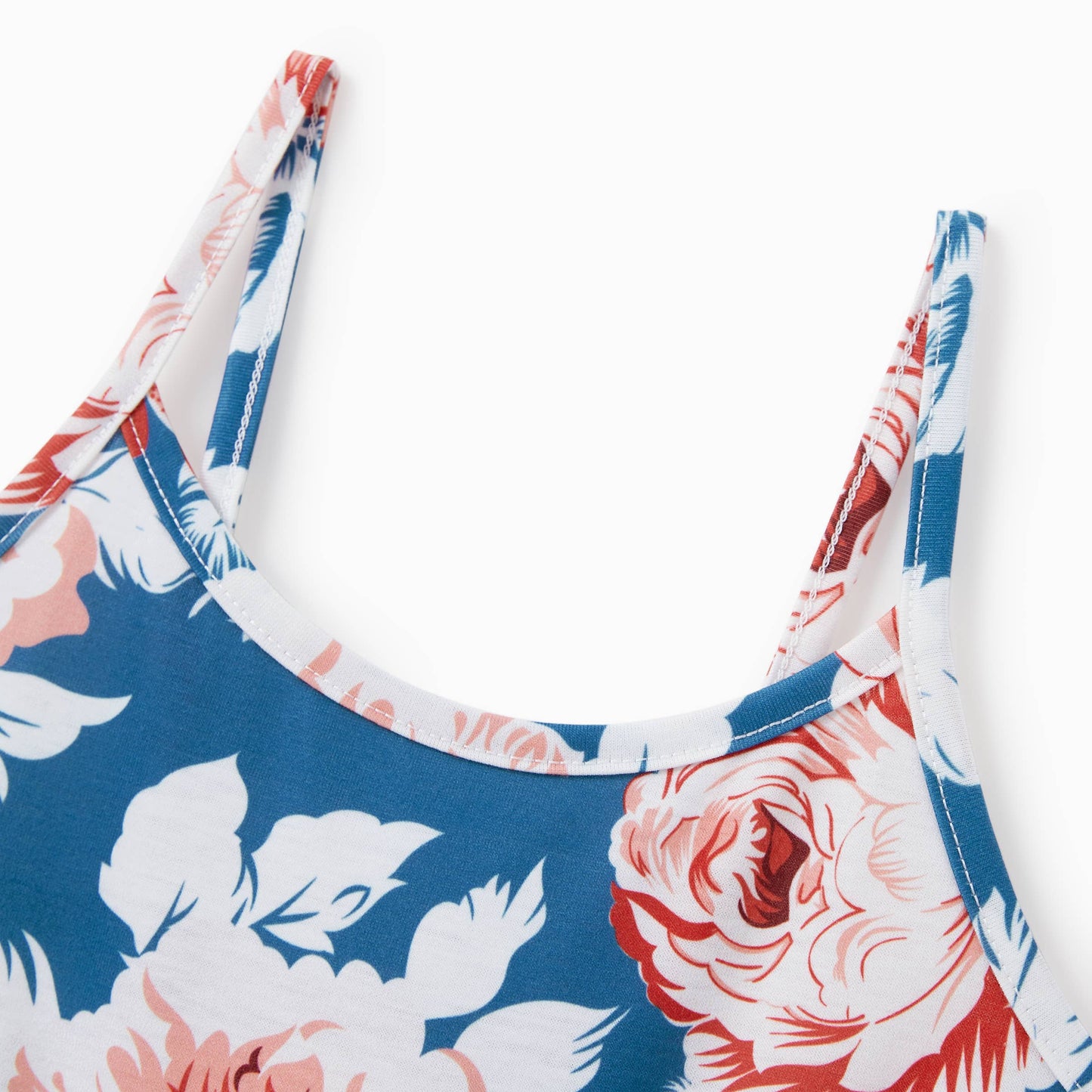 Mommy and MeTropical Plants Floral Girl Dress Casual Outfit