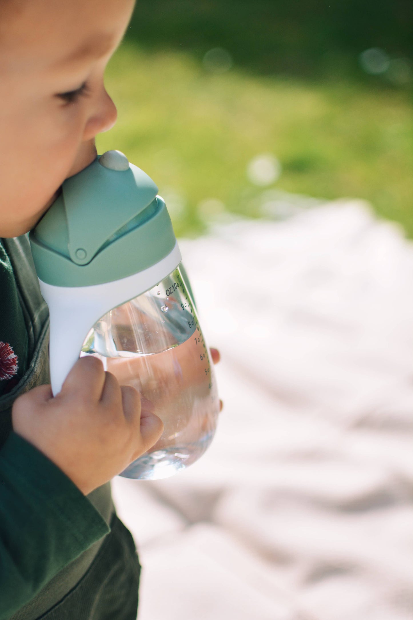 BEABA Straw Sippy Cup - Sage