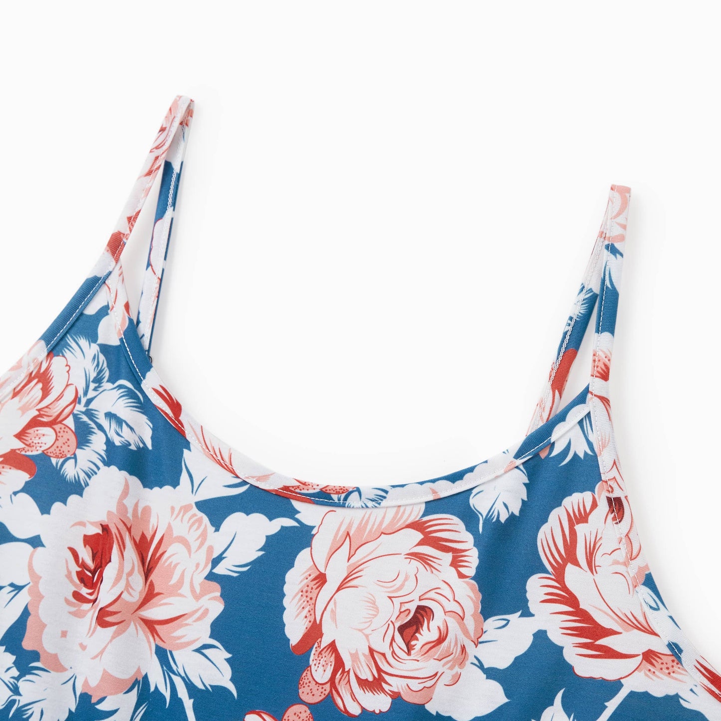 Mommy and MeTropical Plants Floral Girl Dress Casual Outfit