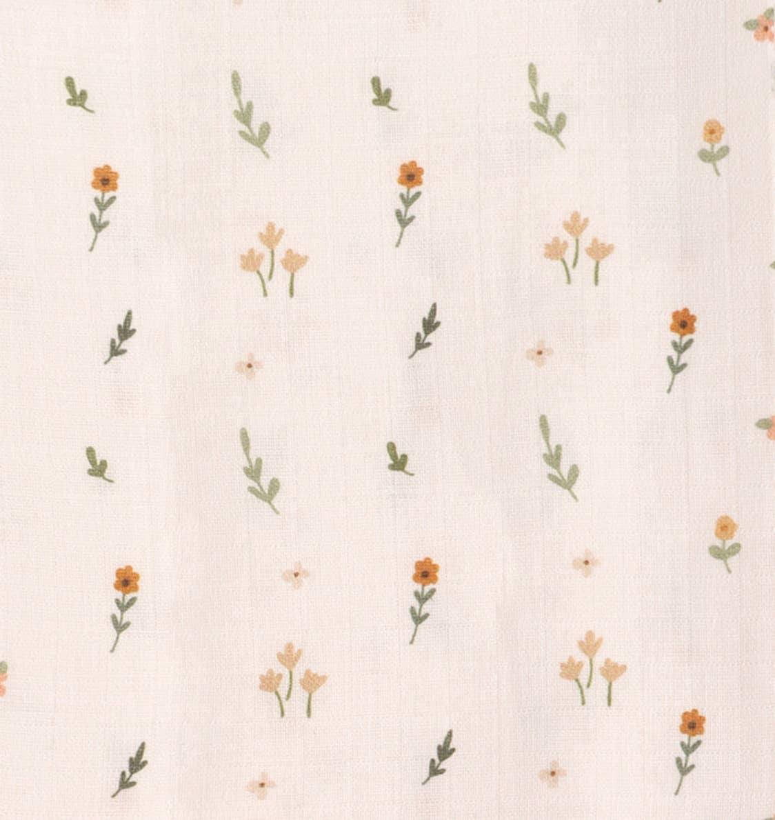 Boho Floral Button Baby Sleeveless Jumpsuit (Organic)