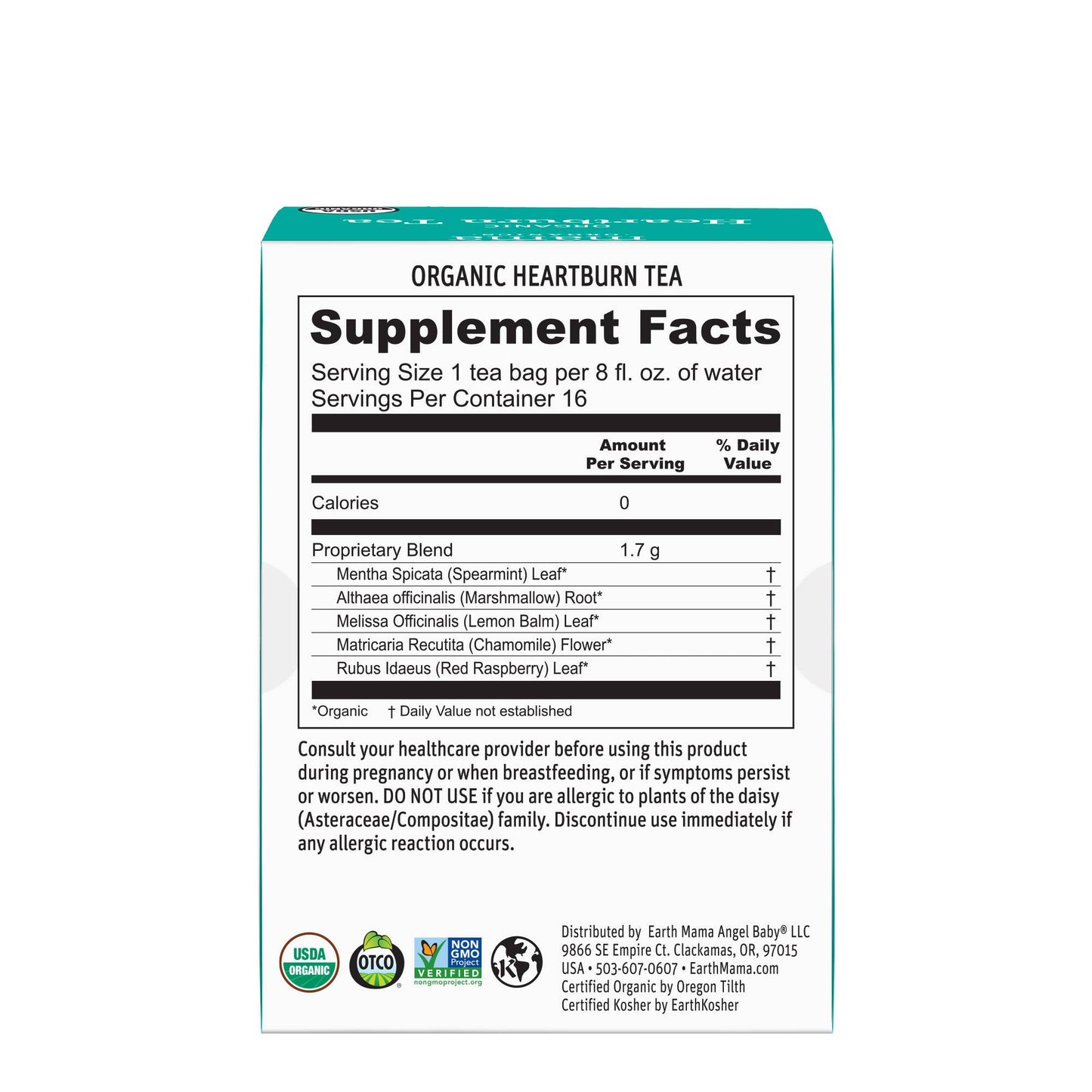 Organic Heartburn Tea